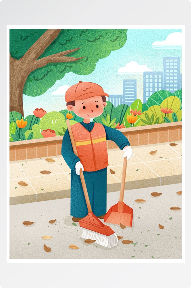 五一51劳动节促销致敬劳动者快乐海报宣传插画 (56)