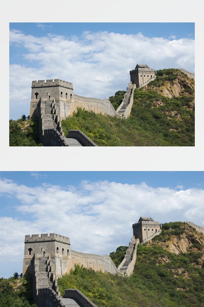 万里长城旅游风景照片海报展板