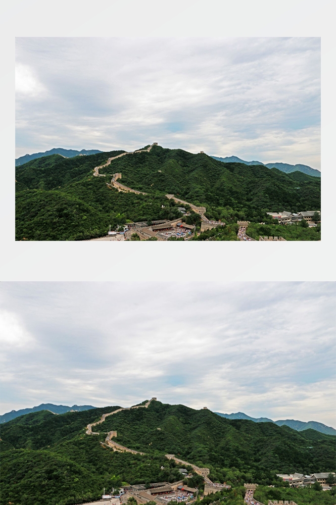 万里长城旅游风景照片海报展板