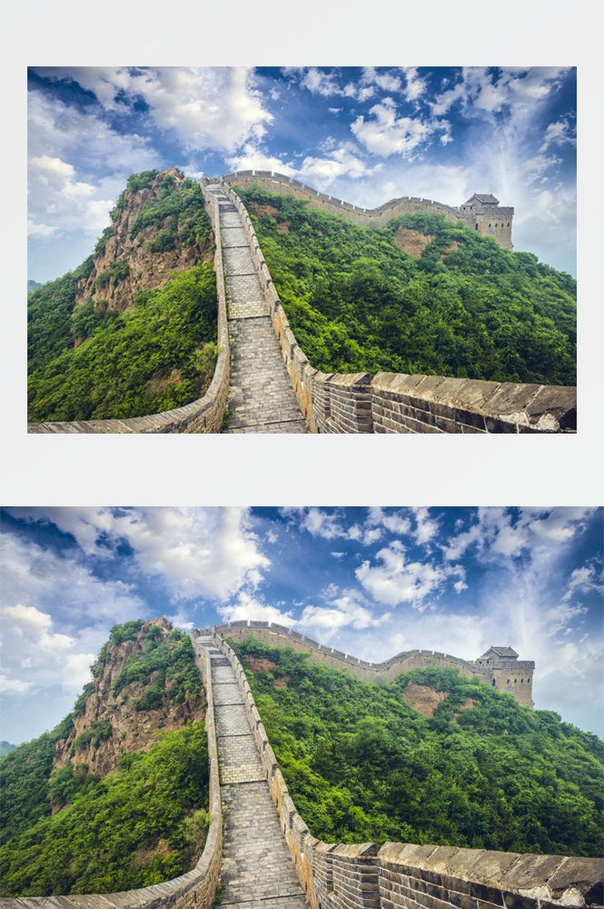 万里长城旅游风景照片海报展板
