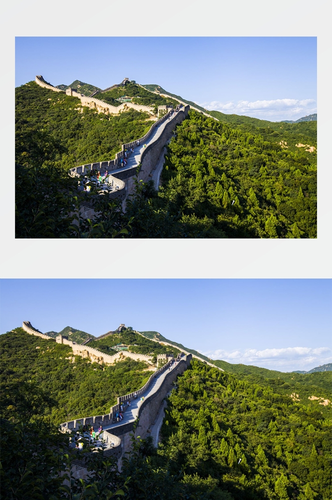 万里长城旅游风景照片海报展板