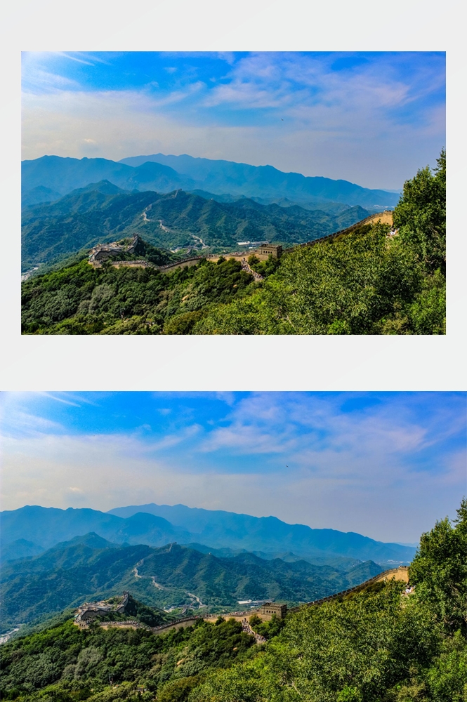 万里长城旅游风景照片海报展板 (201)