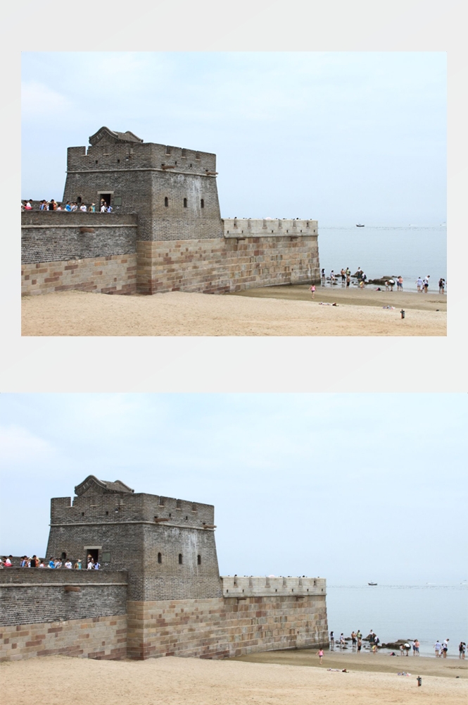 万里长城旅游风景照片海报展板