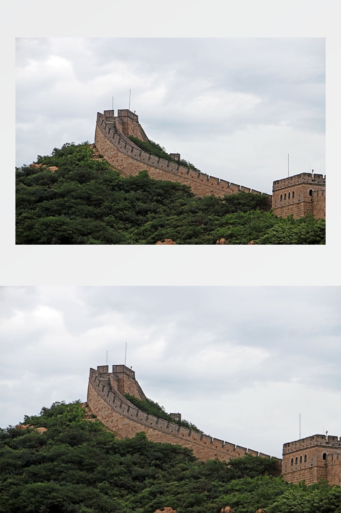 万里长城旅游风景照片海报展板