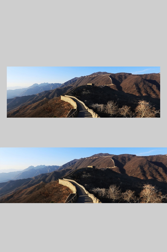 万里长城旅游风景照片海报展板