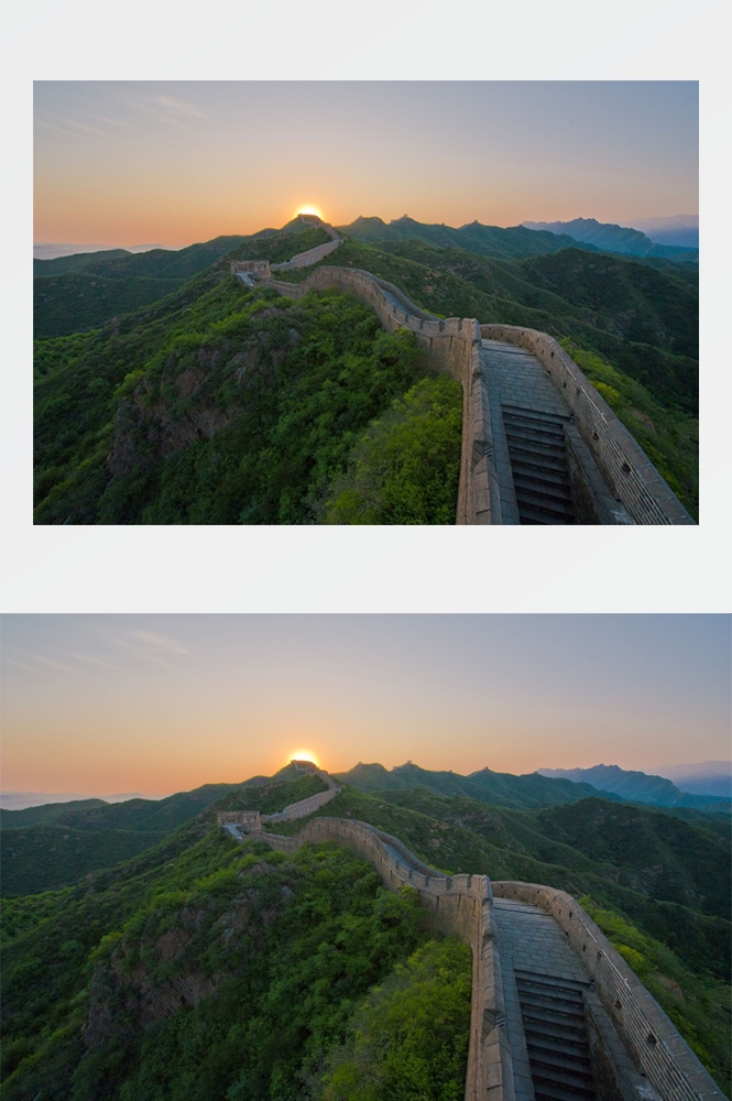 万里长城旅游风景照片海报展板