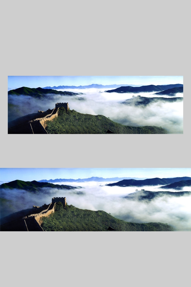 万里长城旅游风景照片海报展板