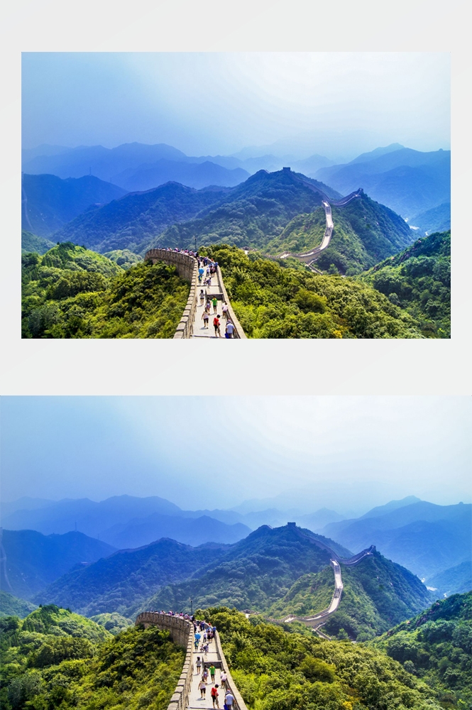 万里长城旅游风景照片海报展板