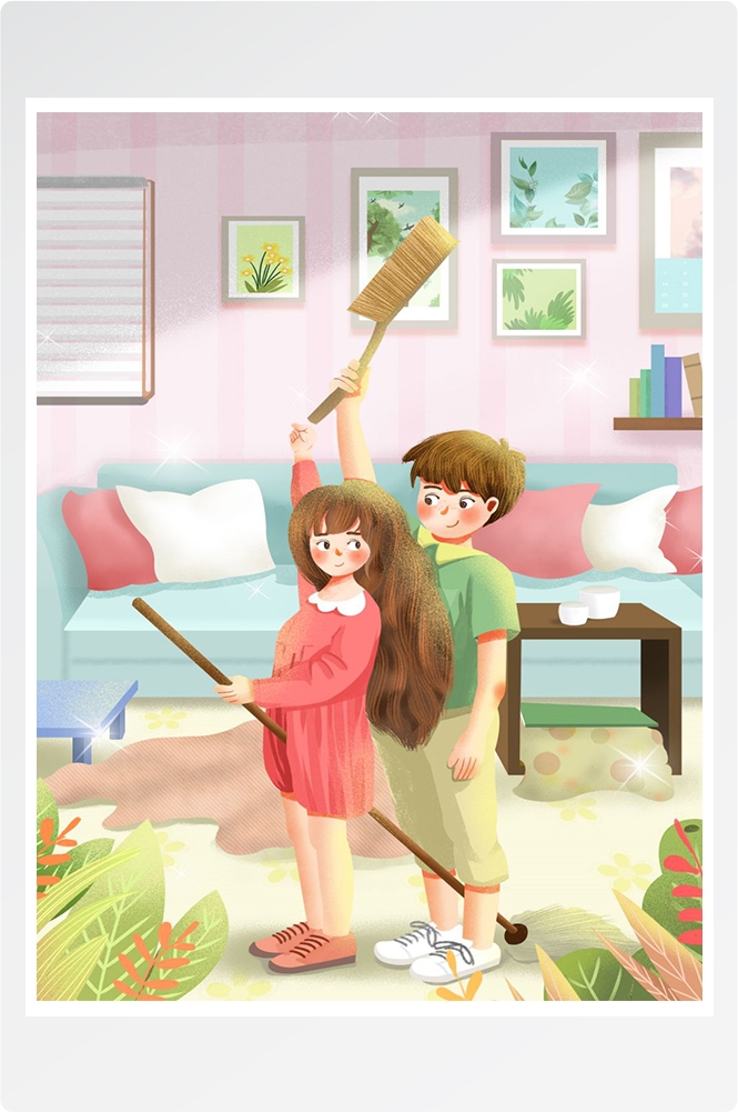 五一51劳动节促销致敬劳动者快乐海报宣传插画 (50)