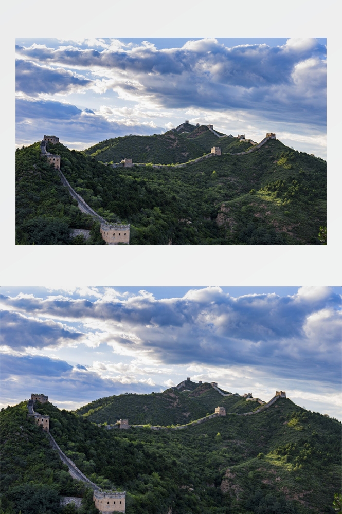 万里长城旅游风景照片海报展板