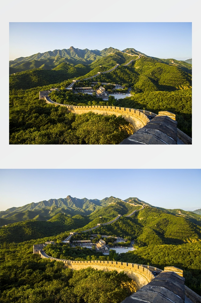 万里长城旅游风景照片海报展板