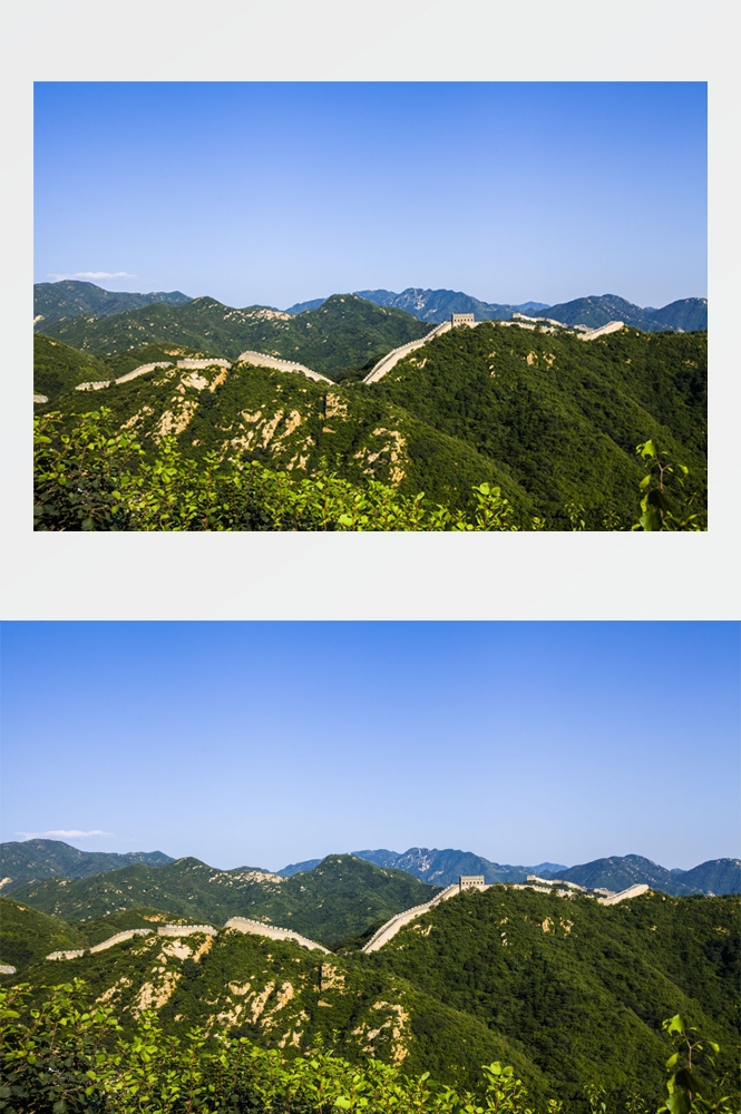 万里长城旅游风景照片海报展板 (47)