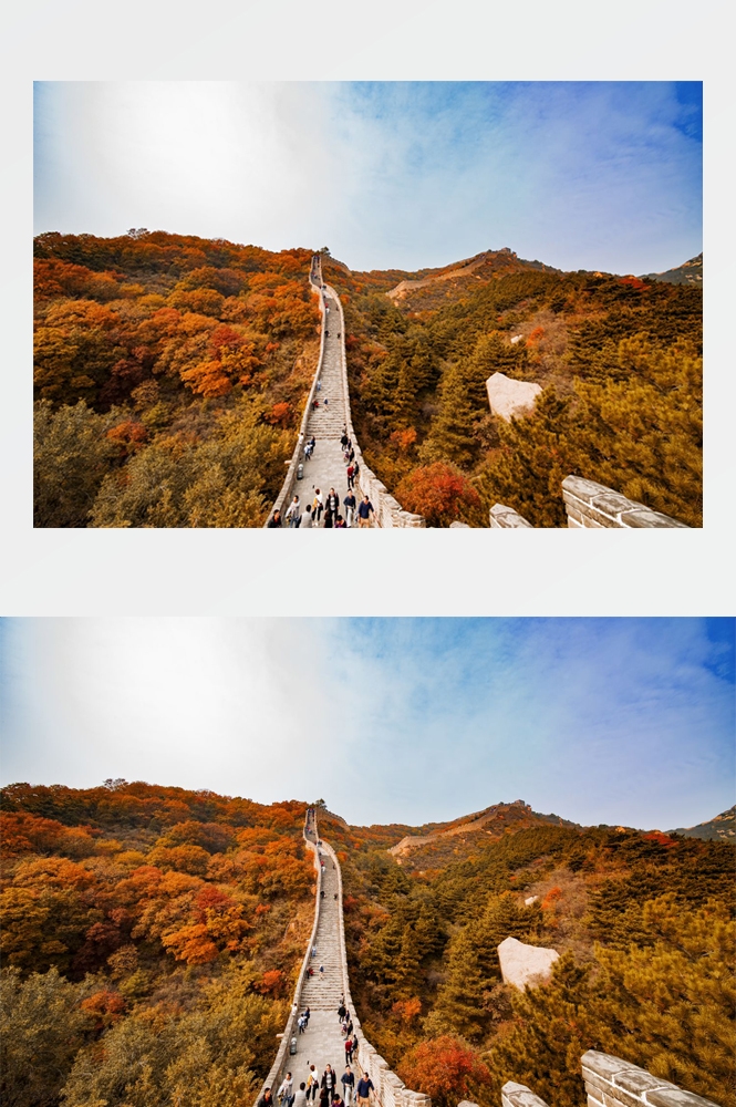 万里长城旅游风景照片海报展板 (166)