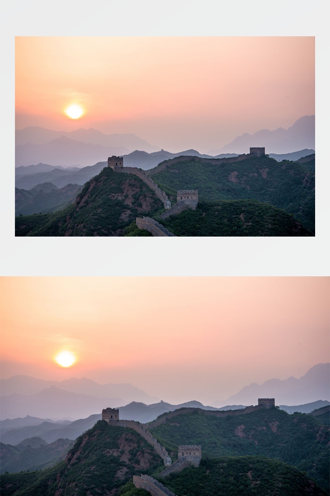 万里长城旅游风景照片海报展板 (104)