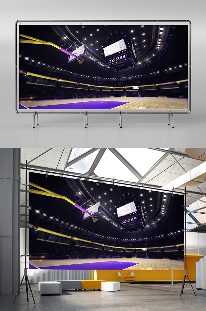 篮球场篮球篮球框高清图片 (61)