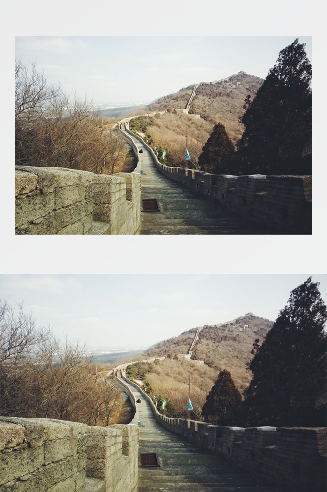 万里长城旅游风景照片海报展板