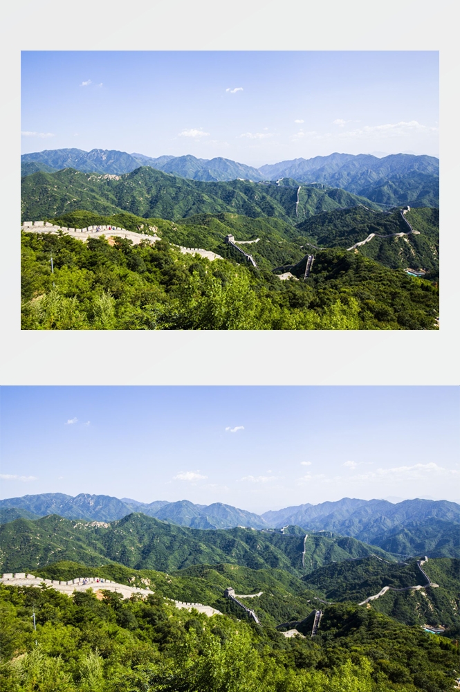 万里长城旅游风景照片海报展板 (45)