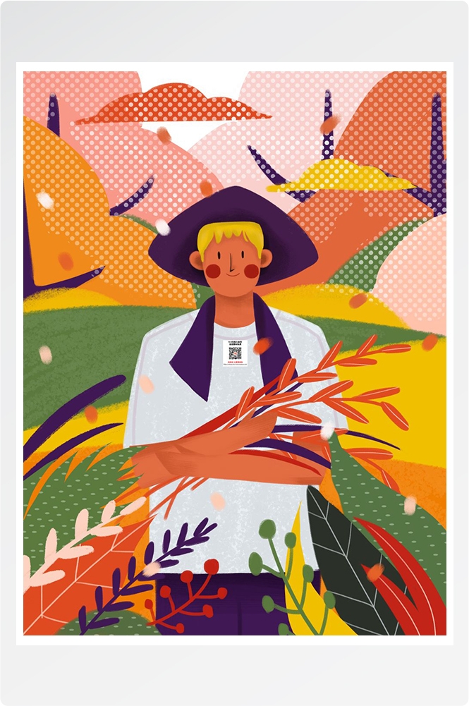 五一51劳动节促销致敬劳动者快乐海报宣传插画 (127)
