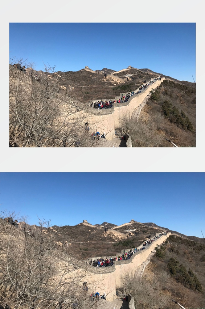 万里长城旅游风景照片海报展板