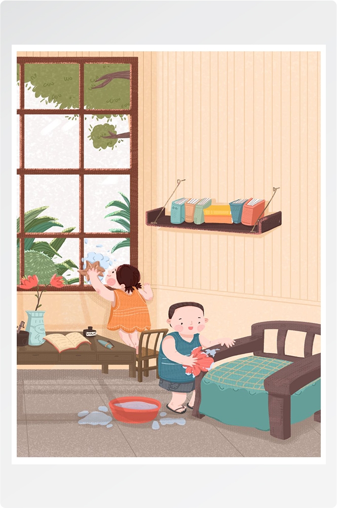 五一51劳动节促销致敬劳动者快乐海报宣传插画 (43)