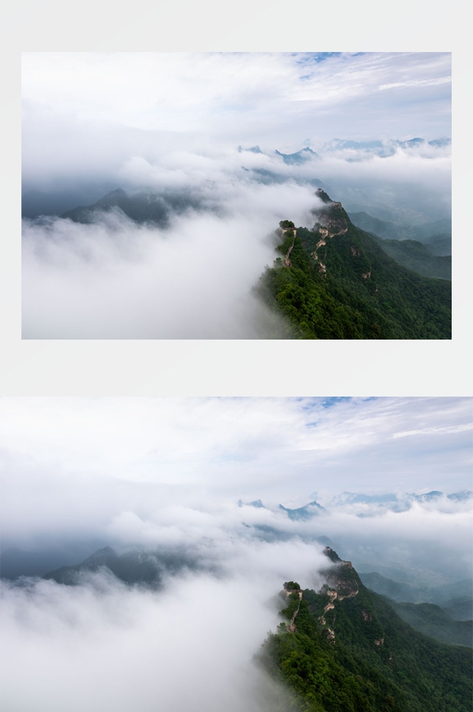 万里长城旅游风景照片海报展板