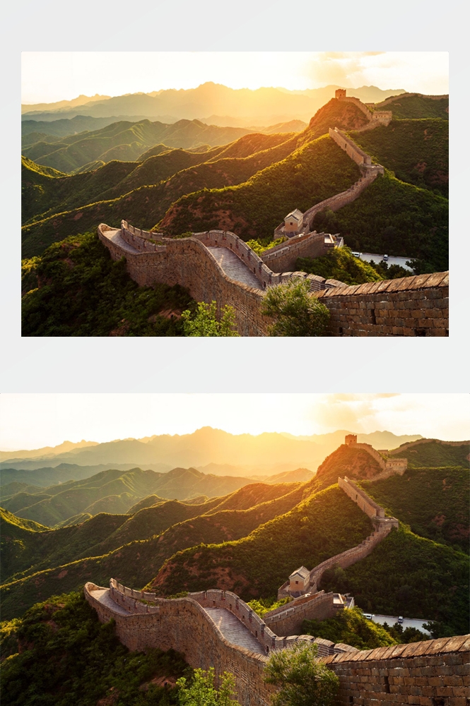 万里长城旅游风景照片海报展板 (43)
