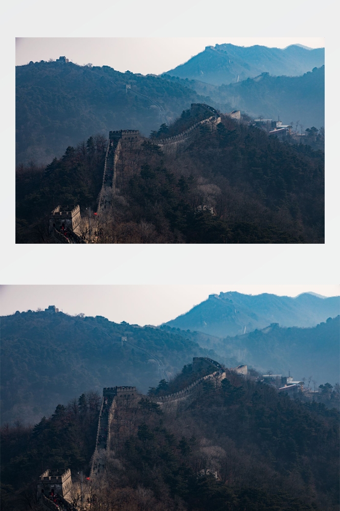 万里长城旅游风景照片海报展板