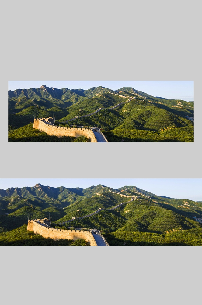 万里长城旅游风景照片海报展板