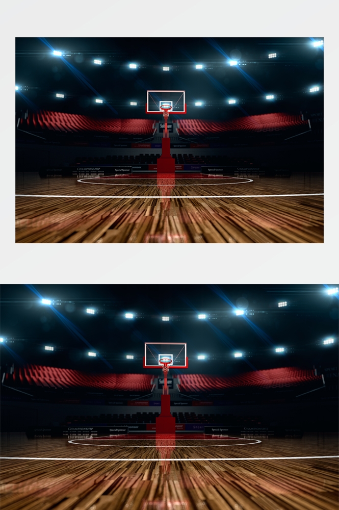 篮球场篮球篮球框高清图片 (34)