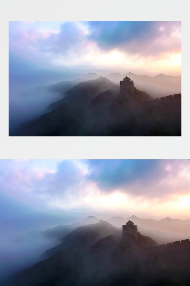 万里长城旅游风景照片海报展板