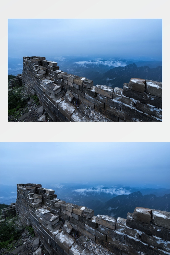 万里长城旅游风景照片海报展板