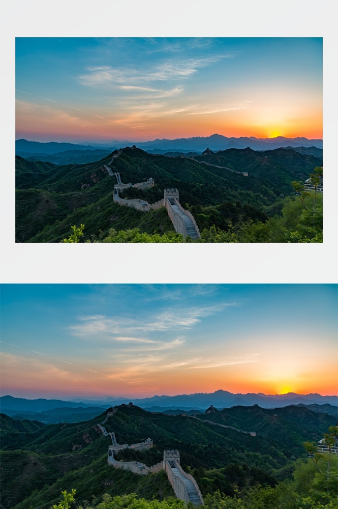万里长城旅游风景照片海报展板 (91)