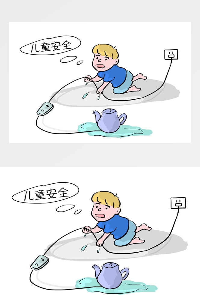 卡通安全用电漫画-(6)