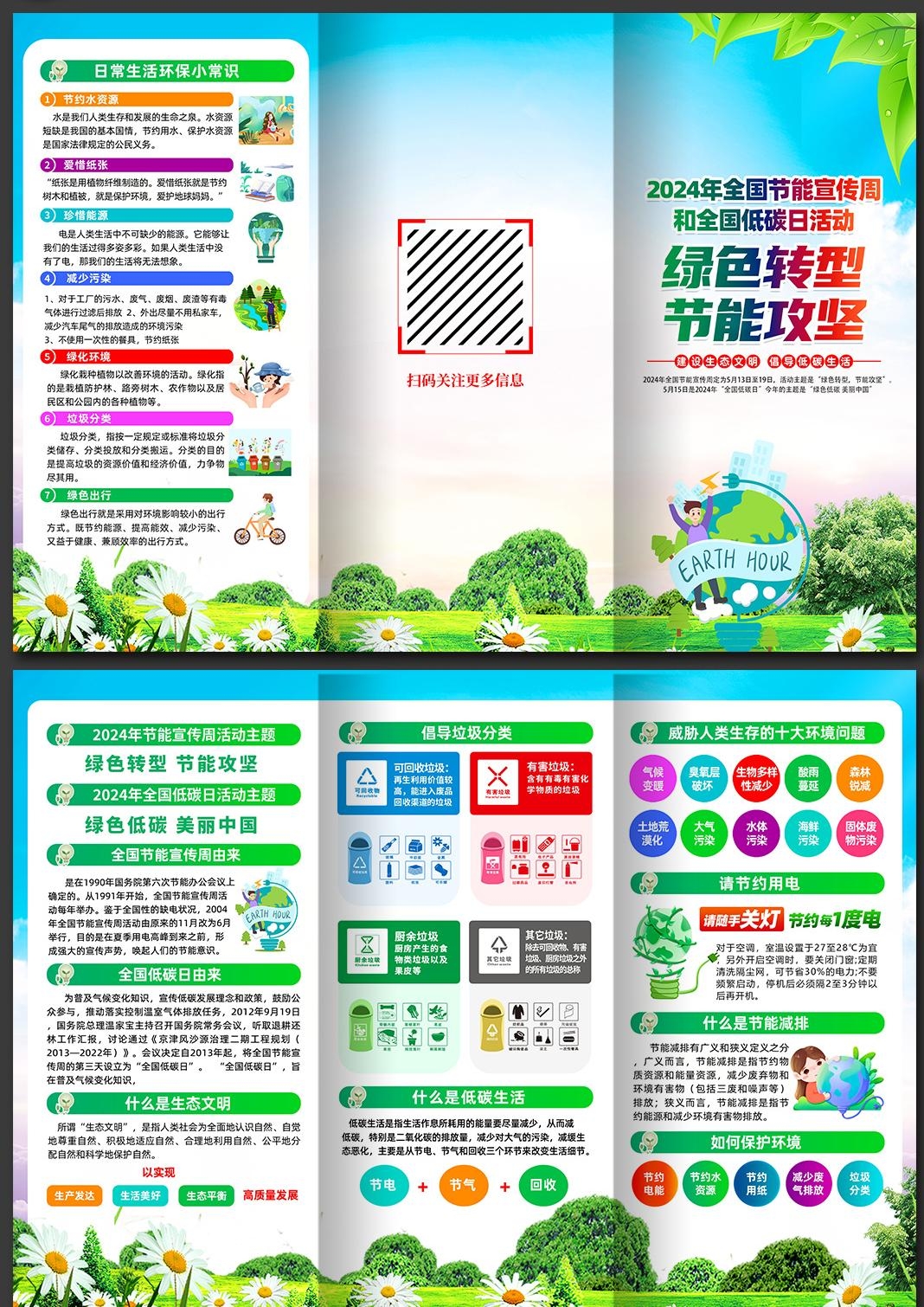 2024全国节能周宣传三折页 (1)