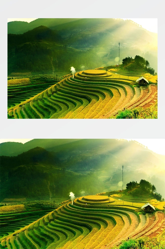 梯田农田田野高清图片18