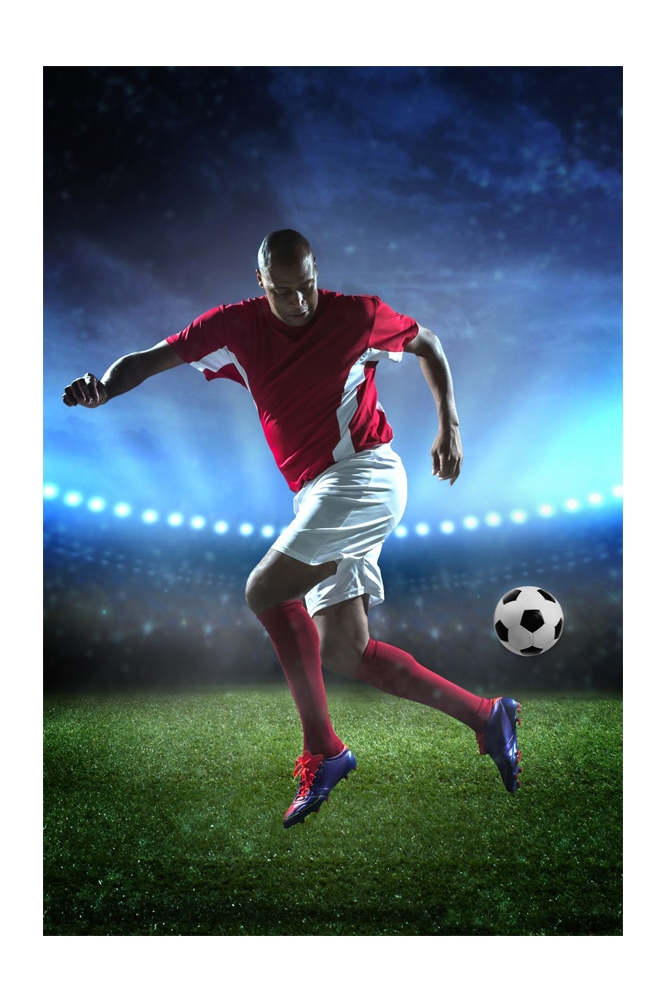 球员踢足球高清图片61