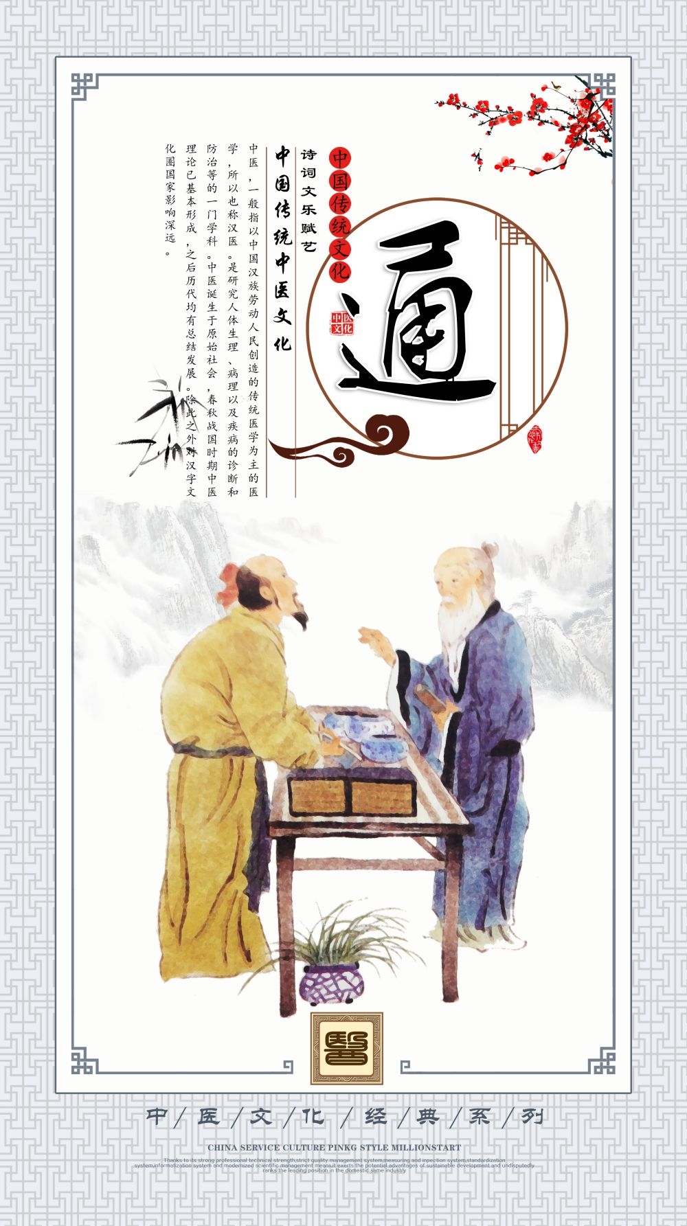 传统中医海报挂画展板文化墙素材 (52)