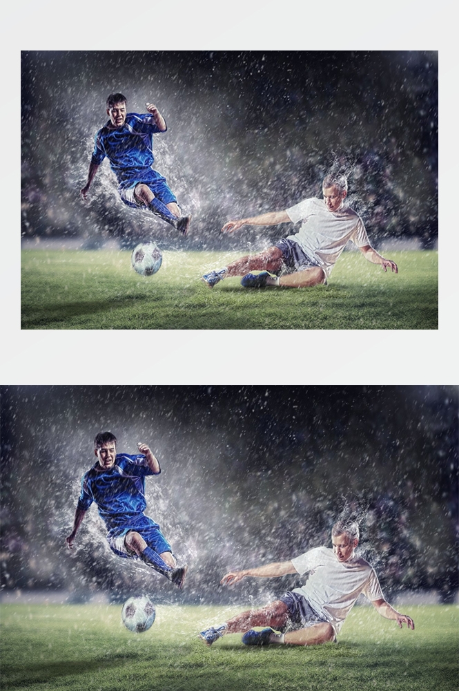 球员踢足球高清图片13