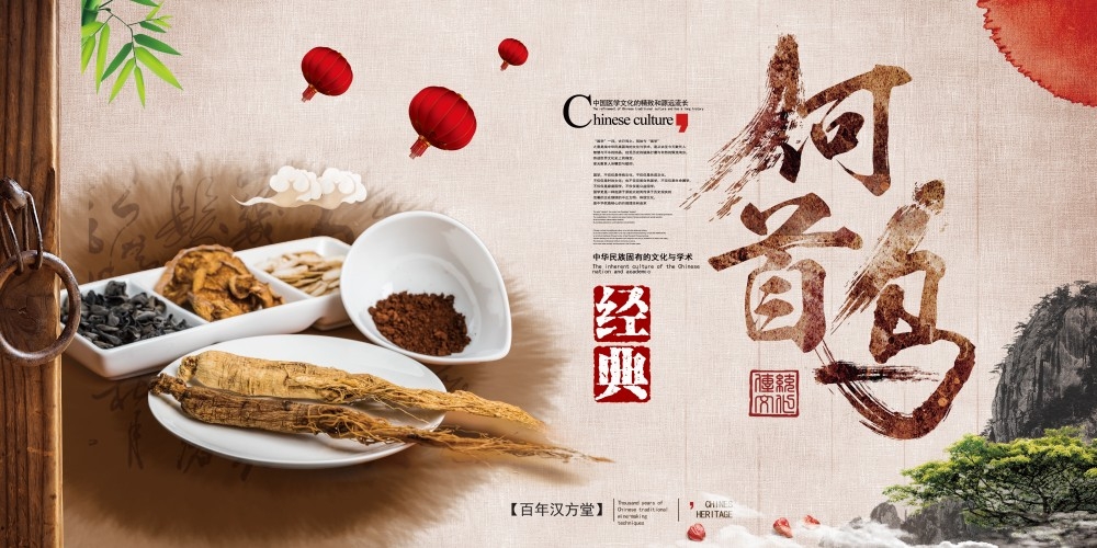 传统中医海报挂画展板文化墙素材 (9)