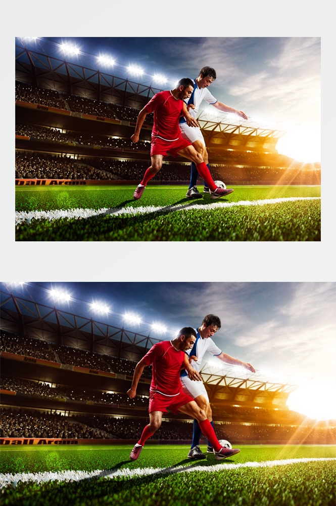 球员踢足球高清图片29