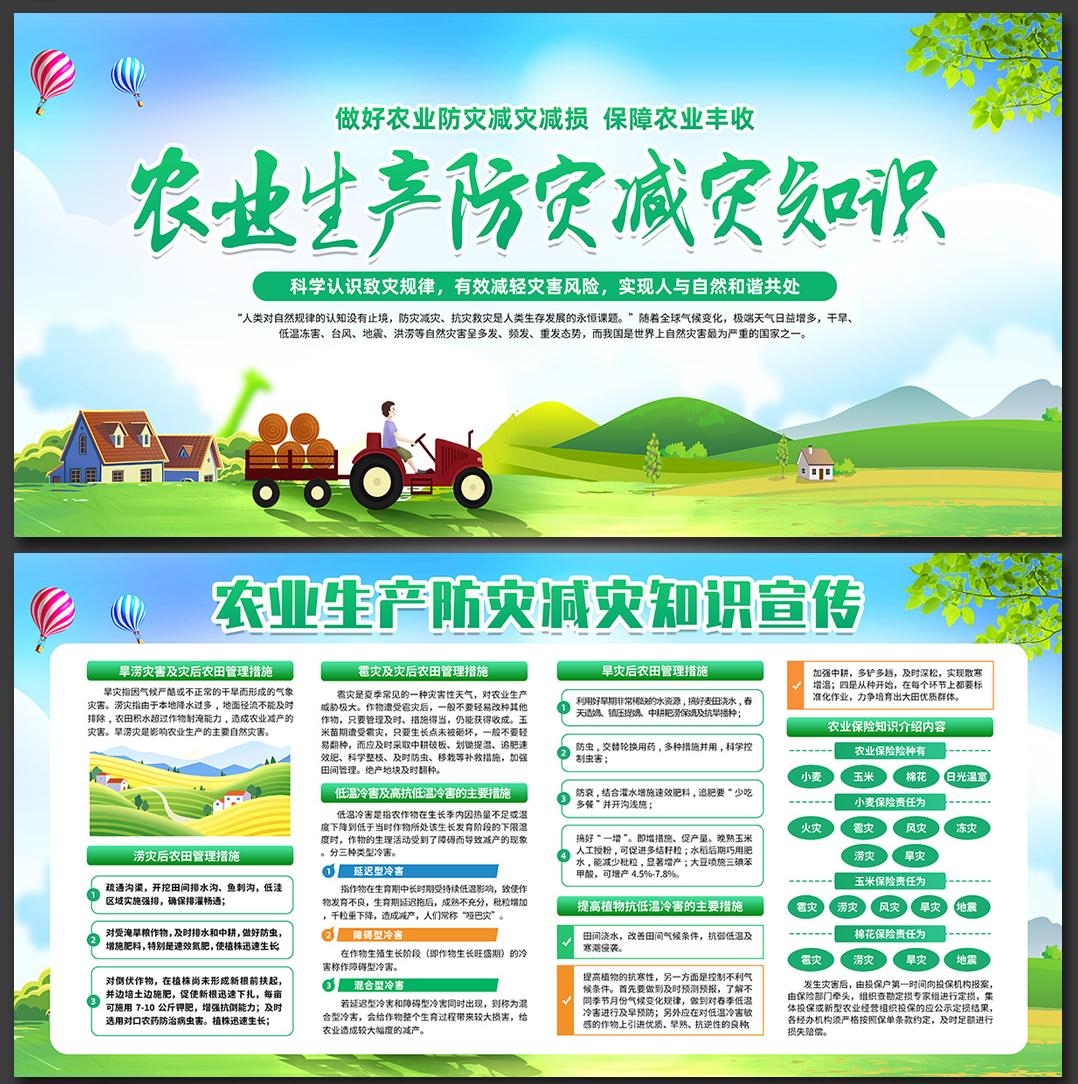 2024年512全国防灾减灾日展板宣传栏