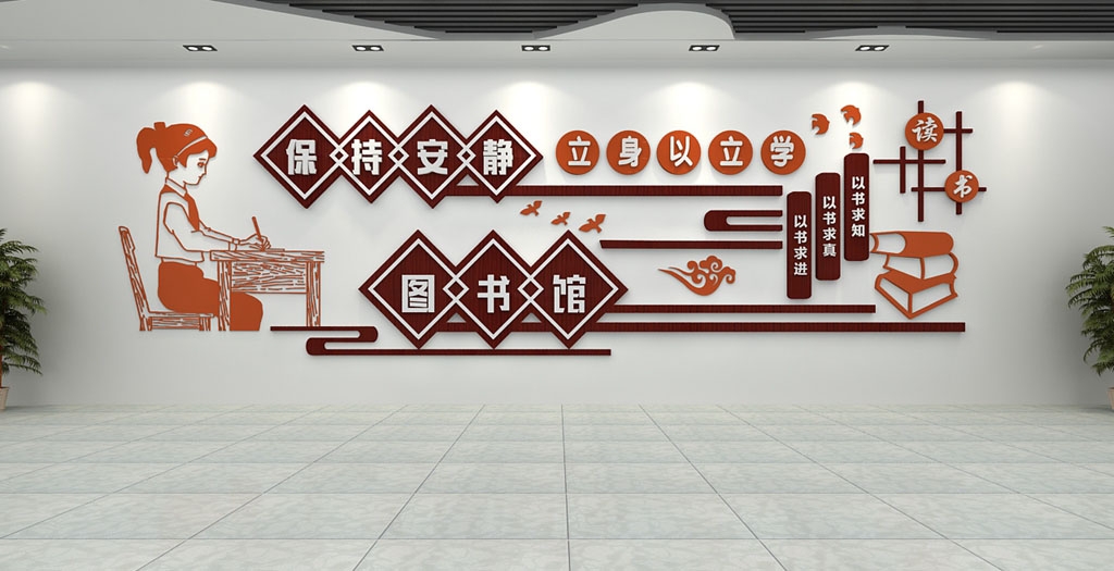 学校校园文化墙形象墙141