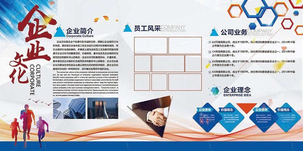企业公司简介文化发展历程展板 (12)
