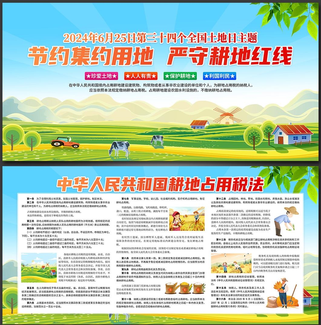 2024年第34个全国土地日展板 (4)