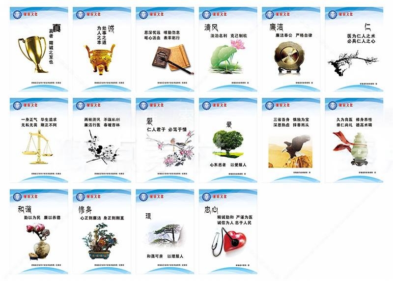 清廉廉洁文化进医院宣传展板廉洁行医九项准则 (18)