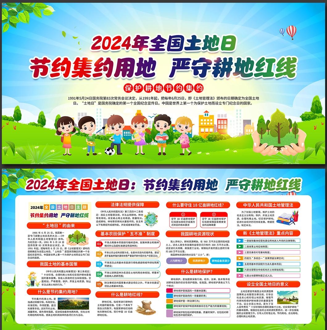 2024年第34个全国土地日展板 (8)
