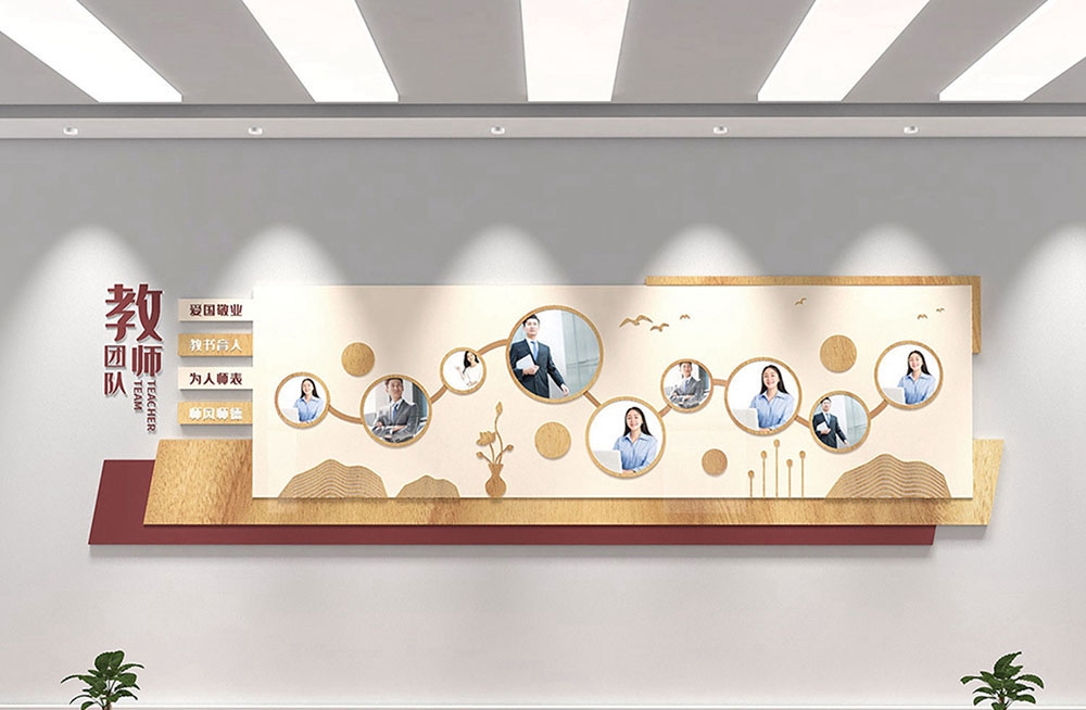 学校校园班级文化墙57