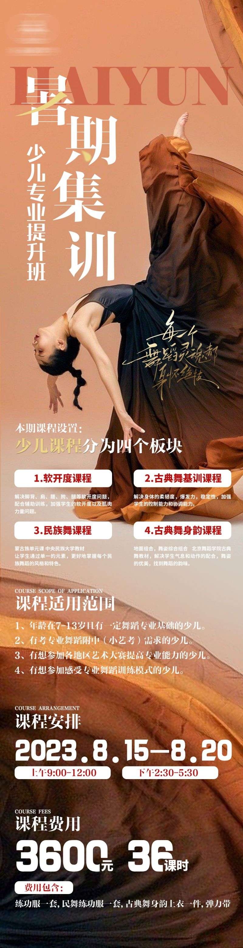 舞蹈招生海报展板易拉宝40