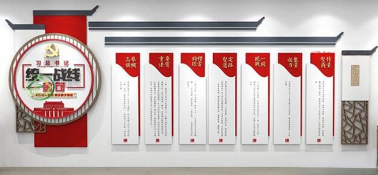 统一战线背景形象文化墙 (20)