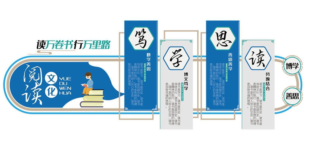 学校校园班级文化墙106